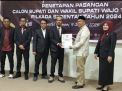 Ketua DPRD Hadiri Rapat Pleno Penetapan Bupati dan Wakil Bupati Wajo Terpilih 