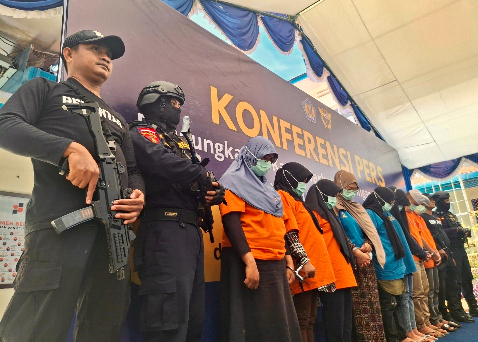 Sindikat Jaringan Narkoba Internasional Dibekuk di Makassar, Narkoba Disimpan Dalam Pembalut